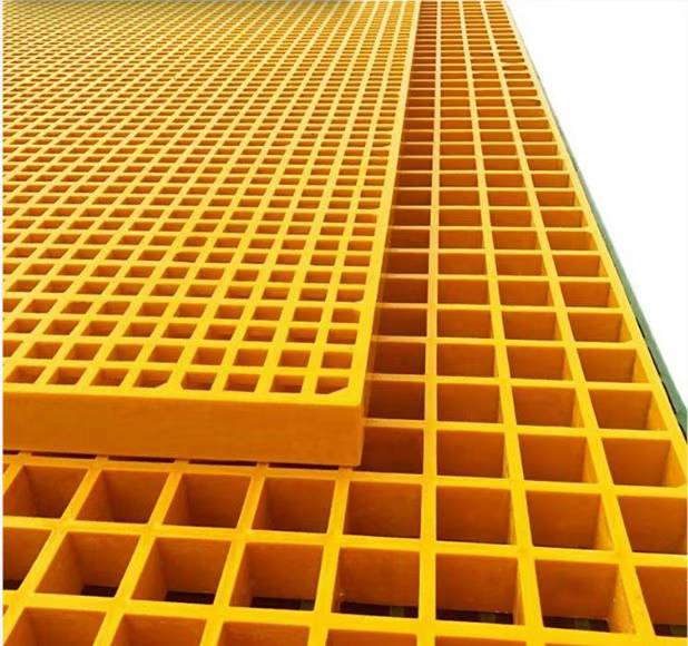 تامین کننده راهرو گریتینگ FRP با مقاومت بالا | گریتینگ برج خنک کننده FRP